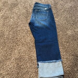 Kancan Cuffed Boyfriend Jeans